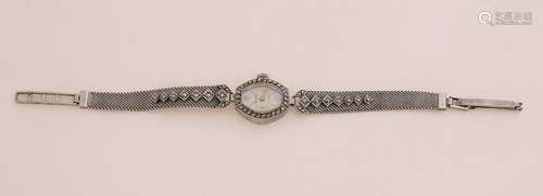 Silver ladies watch, 935/000, Walter Bitzi, with