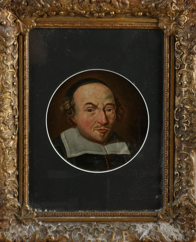 Unsigned. 19th century? Portrait 17th century