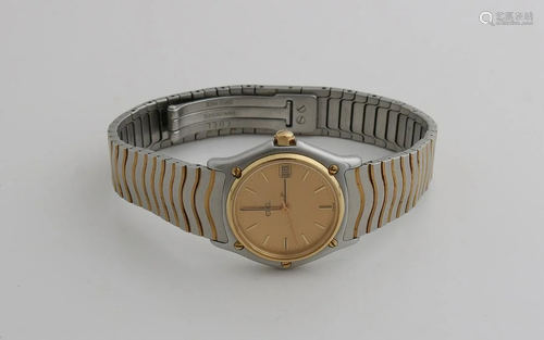 Ebel ladies watch, Sport Classic, steel with gold and