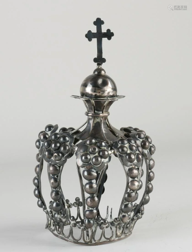 Silver crown, BWG, for the holy image of Jesus,