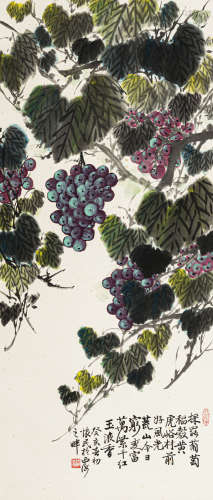周怀民 癸亥（1983） 万紫千红 设色纸本 立轴