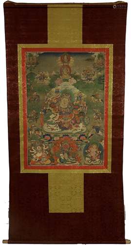 A Tibetan Thangka