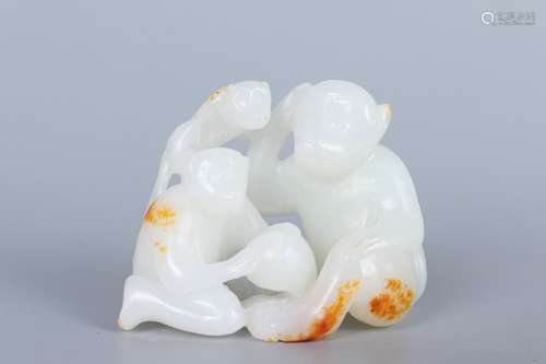 chinese jade monkey