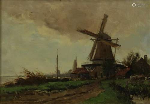 Artz, Constant. Zandweg naar molen