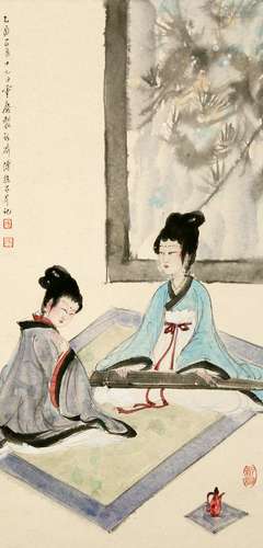 chinese fu baoshi's painting