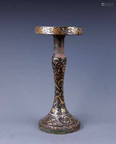 chinese bronze candlestick