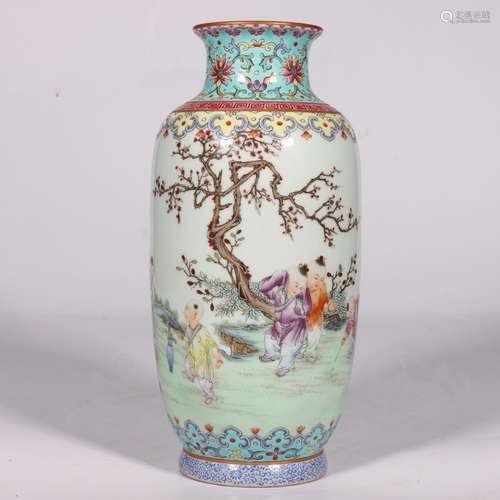 chinese porcelain lantern-shaped vase