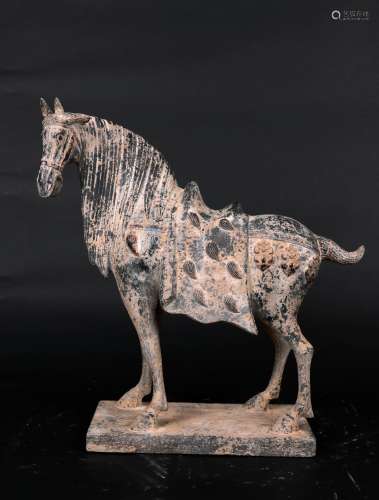 chinese stone carving horse