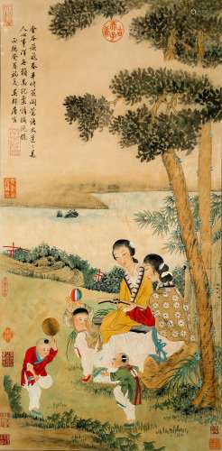 chinese tan yin's painting