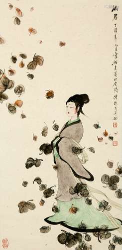 chinese fu baoshi's painting