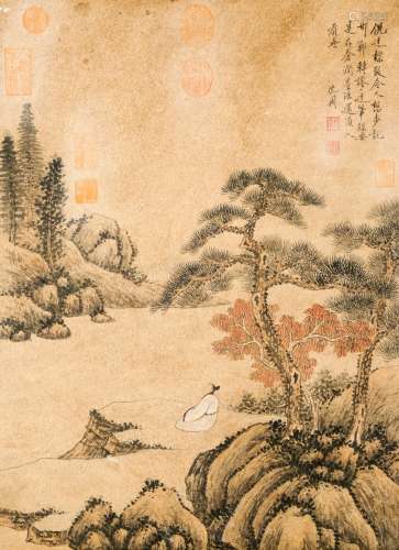 chinese shen zhou's painting