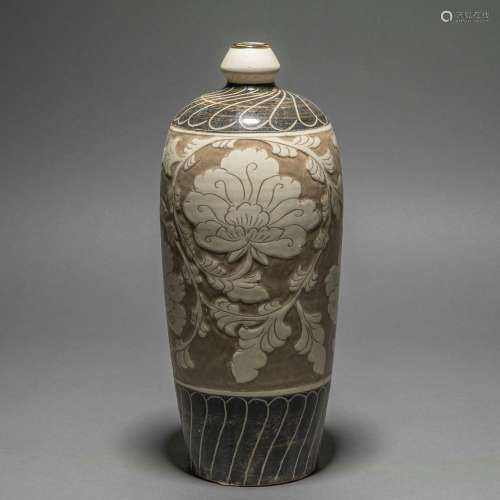 chinese cizhou kiln porcelain meiping
