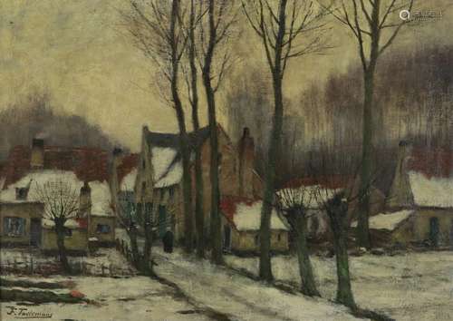 Taelemans, Jean-Francois. Winterlandscha