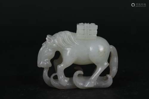 chinese jade horse