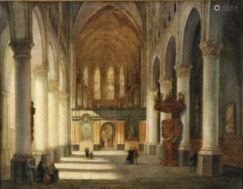 Bosboom, Johannes. Kerkinterieur