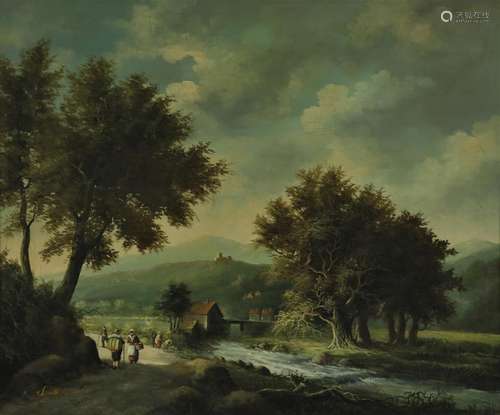 Onbekend, onduid. ges. Berglandschap