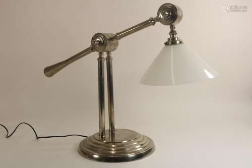 Verchroomde design tafellamp