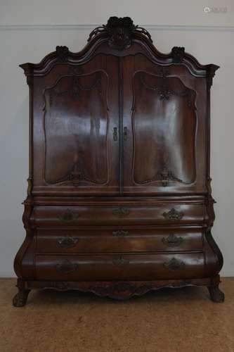 Mahonie Louis XVI kabinet