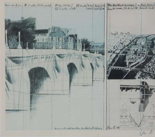 Christo, The Pont Neuf, Wrapped