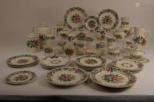 42 delen Sarreguemines servies