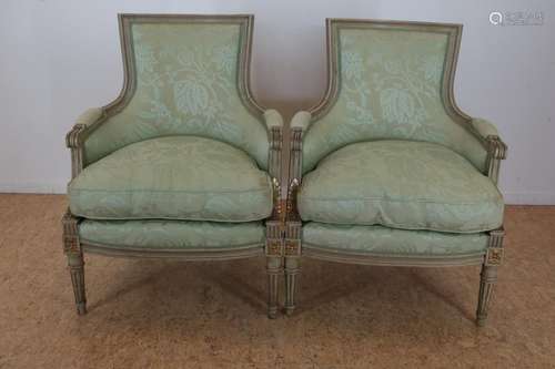 White wash fauteuils