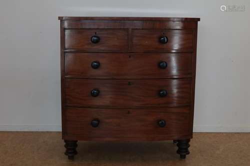 Mahonie Victoriaanse commode