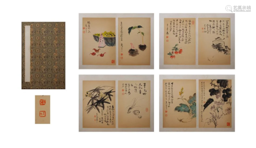 PAINTING ALBUM OF VARIOUS THEMS, CHANG DAI-CHIEN