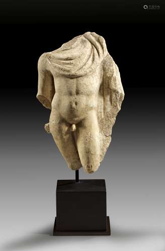 Roman marble torso of Meleager.