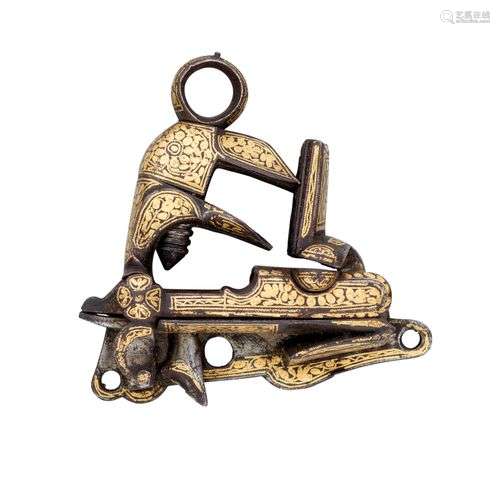 A DETACHED CAUCASIAN MIQUELET-LOCK^ CIRCA 1860-80