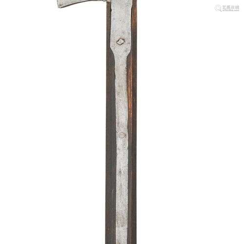 A FINE SWISS HALBERD OF SO-CALLED SEMPACH TYPE^ THIRD QUARTE...