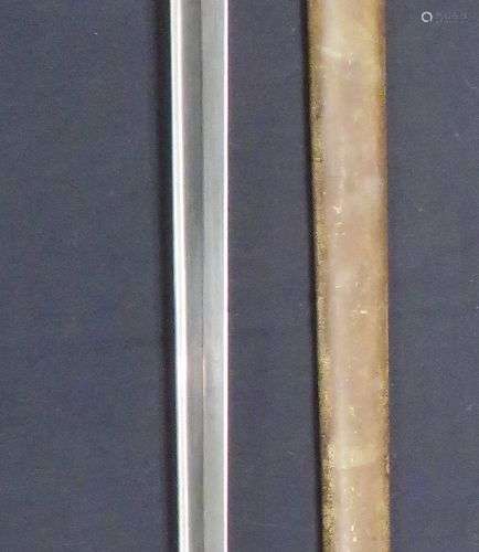 A FRENCH MODEL 1882 LIGHT CAVALRY SWORD^ DATED 1884