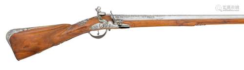 ‡ Ⓦ A FINE DUTCH FLINTLOCK FOWLING-PIECE IN THE PARISIAN TAS...