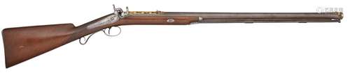 ‡ Ⓦ A FINE .600 CALIBRE PERCUSSION SPORTING RIFLE MADE FOR C...