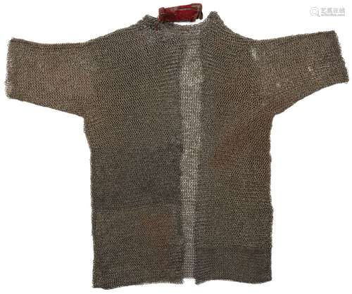 Ⓦ A EUROPEAN MAIL SHIRT^ SECOND HALF OF THE 16TH CENTURY