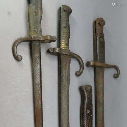 A FRENCH CHASSEPOT BAYONET^ CIRCA 1870