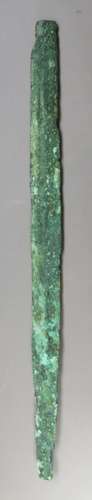 Ⓦ A BRONZE SHORTSWORD^ PROBABLY CIRCA 100-800 B.C.