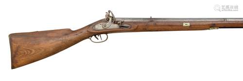 Ⓦ AN 11 BORE SOUTH AFRICAN FLINTLOCK SPORTING GUN SIGNED J.S...