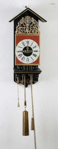 Ruempol Laren replica chair clock with alarm clock.