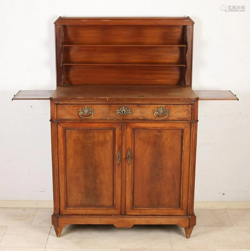 Early 19th century Dutch mahogany Louis Seize folding