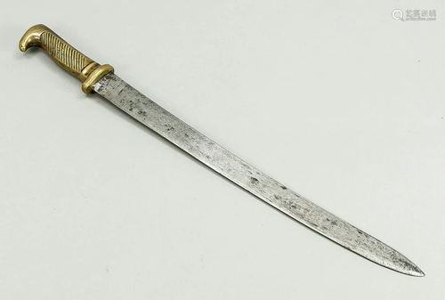 Antique bayonet with bronze handle. No. 17. 19th