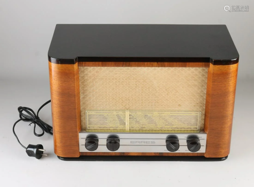 Old Erres radio from 1950. Type KY505. Dimensions