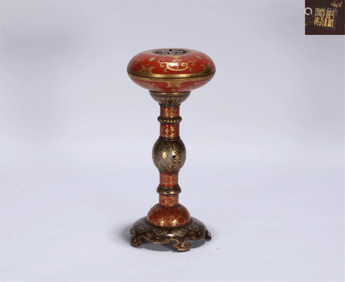 Archaistic Form Hat Stand Qianlong Style