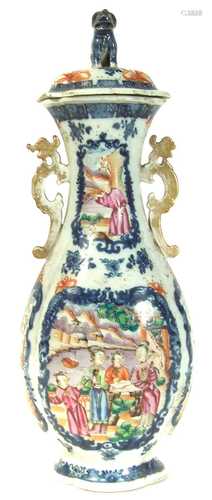 Chinese lidded vase