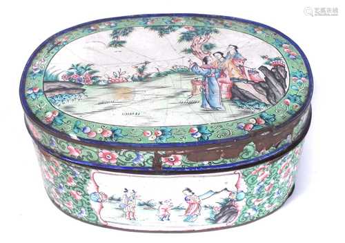 Chinese enamel box