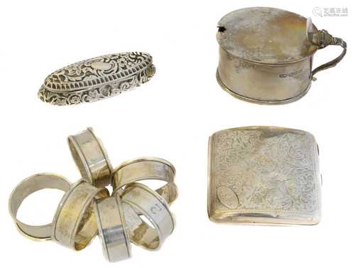 A selection of silver,