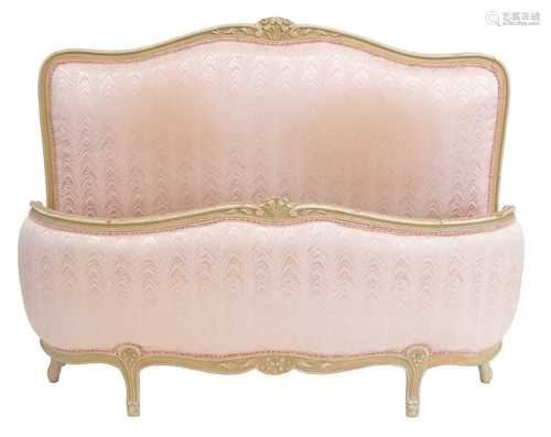 Late 19th-century French three-quarter bed