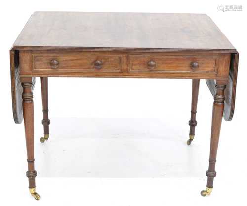 Mid 19th century mahogany sofa table