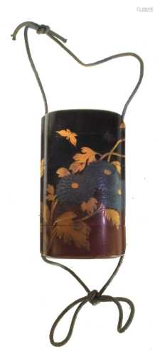 Japanese lacquer five case inro,