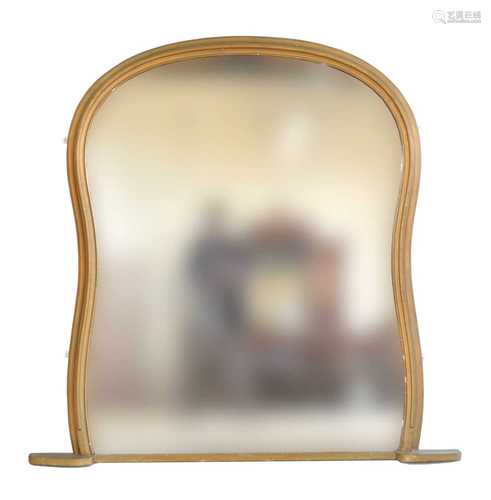 Victorian overmantel mirror