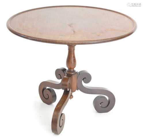 19th-century continental occasional table